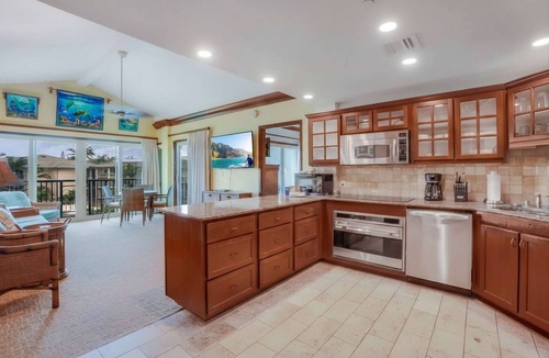 Wailua Condo | Waipouli Beach Resort C402 Top Floor 2 Bedroom Ocean & Pool View Suite with AC!