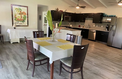 Keaau House | Walk to the Lava Coast from this Spacious Ranch on one acre 30 minutes from Hilo