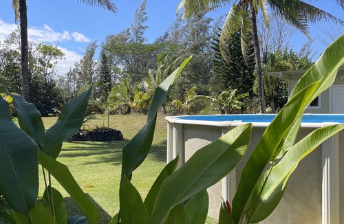 Keaau House | Walk to the Lava Coast from this Spacious Ranch on one acre 30 minutes from Hilo