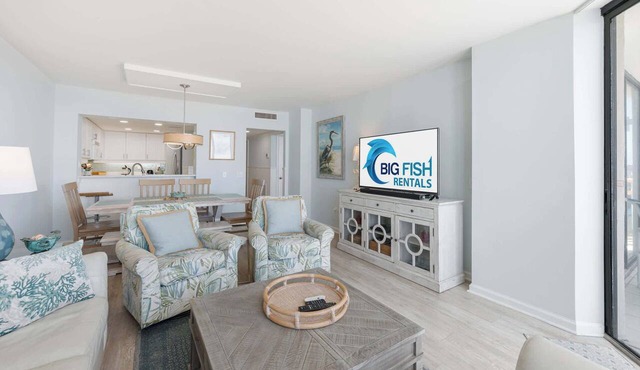 3BR Pools, Direct Ocean Front, Ocean Creek, Views! in Myrtle Beach