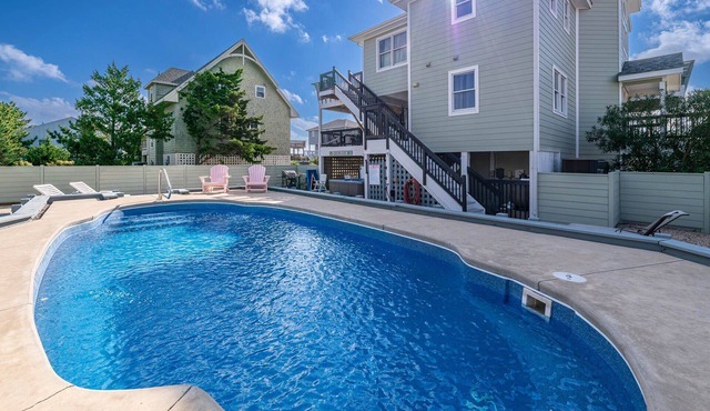 Beach Dreams - Corolla, Ocean Sands, 3 Large Masters, Big Pool/Hot Tub, Pets OK in Corolla