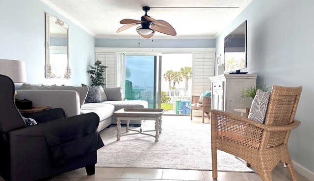 Beachfront Paradise! Private location between Flagler Beach and Ormond Beach. in Flagler Beach