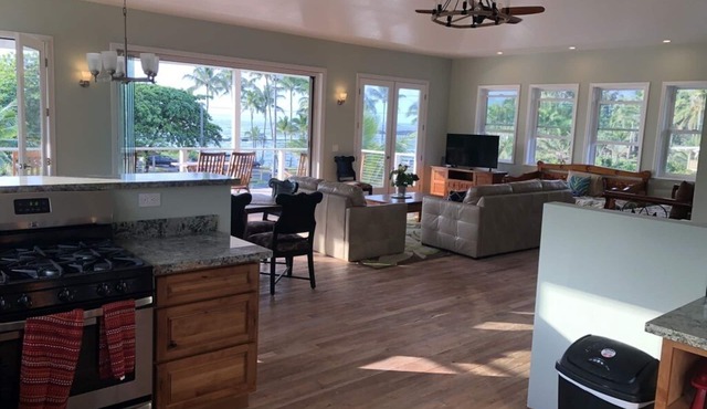 Best Hilo Beach Park House. 3,600 sq. ft. Sleeps 16. New at Richardson's Park. in Hilo