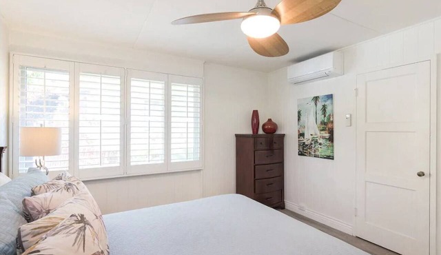Charming 2-bedroom House with WiFi, AC, Diamond Head View, Close to Everything