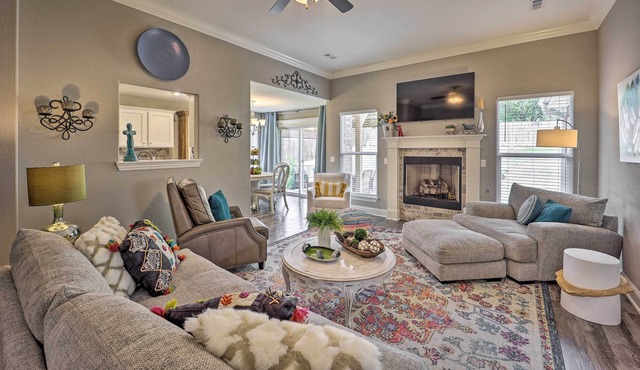 Charming Elkins Home w/ Spacious Backyard!