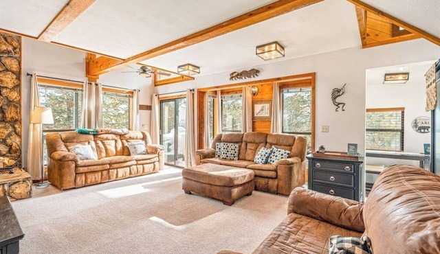 Comfortable Dog-Friendly Home within Walking Distance of Lake - Wooded Setting