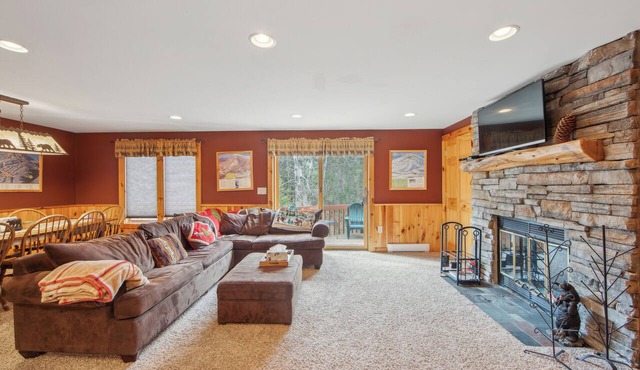 Covered Heated Pool + Rec Lounge | North Creek Stay | Lies by AvantStay in North Creek