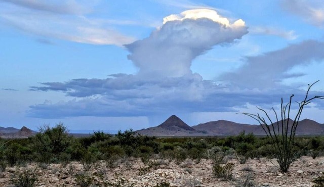 Cozy Comfy Cabin 1-bedroom, with AC on Terlingua Ranch, 360 views, Star Gazing