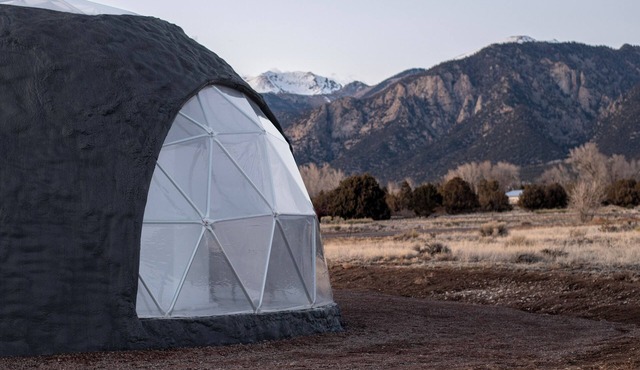 CrestDomes: “Dome of Dreams” a Luxury Glamping Dome Home near the Sand Dunes