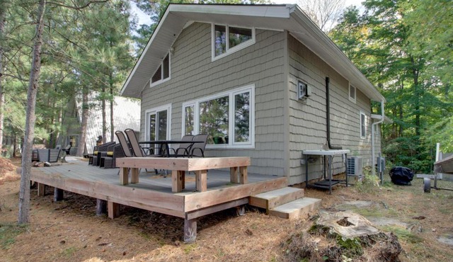 Dock + Fire Pit: Lakefront Cabin in Deer River! in Deer River