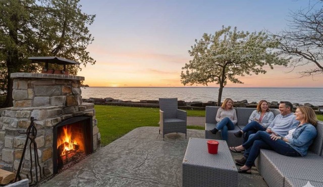 Egg Harbor home with waterfront access-Sleeps 12!