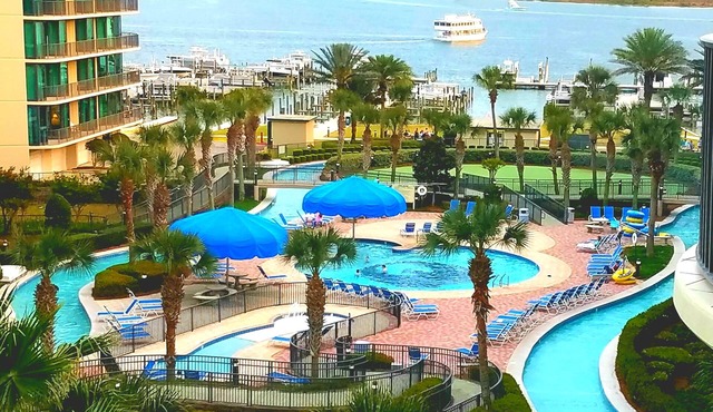 GREAT RATES, DATES LEFT AUG 18-SEPT 3,POOL,LAZY RIVER,FREE BOAT SLIP