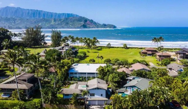 Hanalei Oasis Steps from the Beach