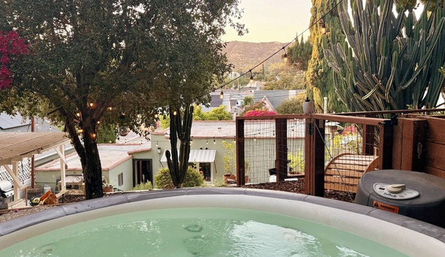 Hot Tub + Views in Eagle Rock Indoor–Outdoor Oasis
