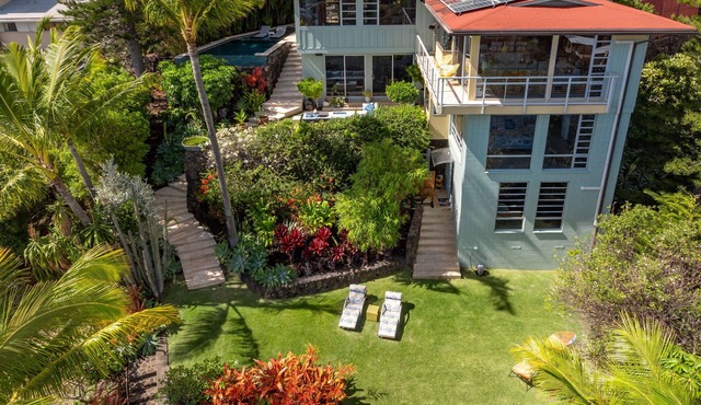 Kahala Hills Villa by Gather: Luxury Oceanview Villa w/Pool & Gym