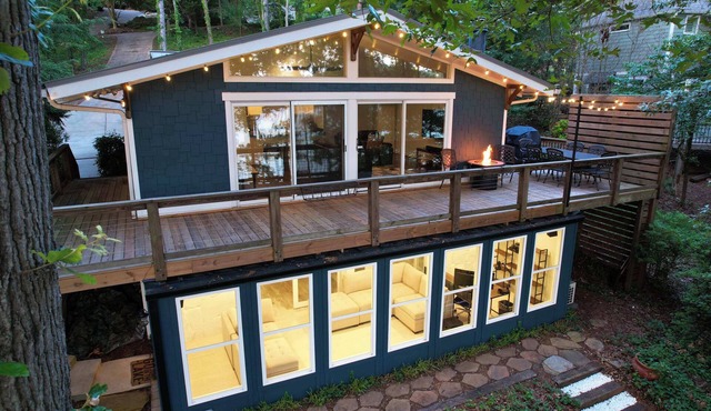 Lake Lanier Lodge - Dock, Views, & Fire Pit in Cumming