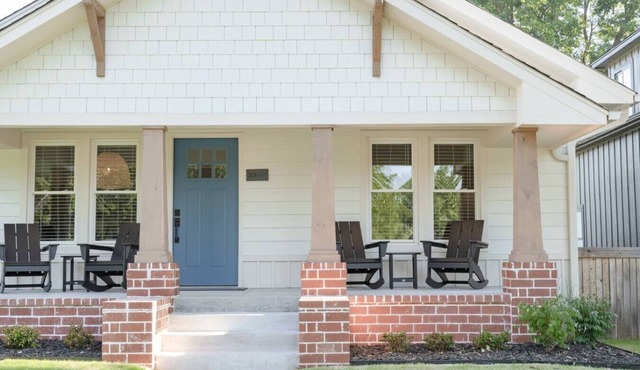 Luxury 2BR Home | Walk to Rose District | Sleeps 6 in Broken Arrow