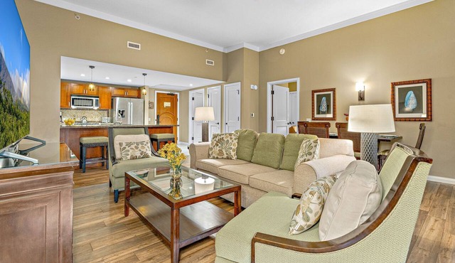 Maui Resort Rentals: Honua Kai Hokulani 112 – Super Quiet and Private Ground Floor 2BR, Easy Access to Pools, Beach, and BBQs, Large Lawn Area!