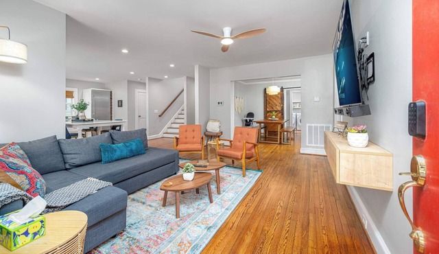 Modern Moroccan Retreat Near Downtown Durham in Durham