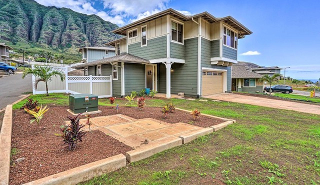 Modern Waianae Home w/Mountain & Valley View