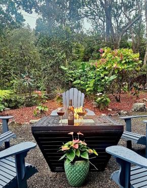 Ohia Lehua Hale-Hot Tub-Fireplace-Fire Table
