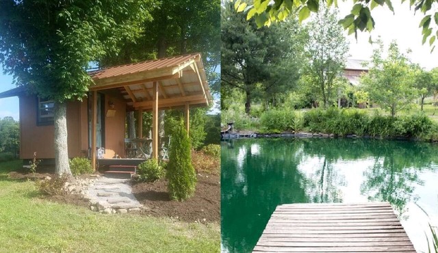 Romantic Tiny Cabin Rental for a Great Vacation in the Finger Lakes Region of New York in Ithaca