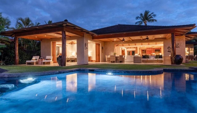 Serene 3BR Pakui Estate 131 at Hualalai – Infinity-Edge Pool & Ocean Views