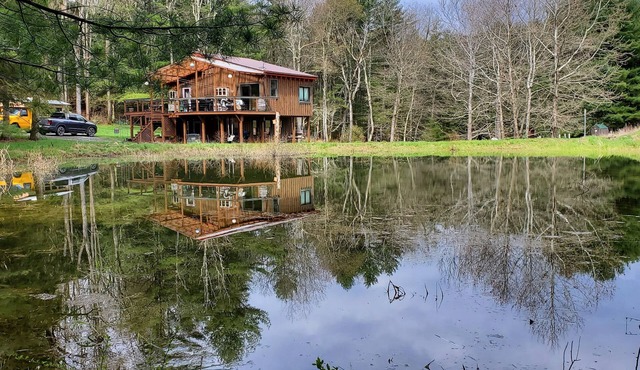 Solar Cabin: Modern, Off-grid Retreat 30 Mins from PSU; 3rd Night FREE!