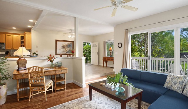 Spacious 2BR Poipu Retreat w/AC, Lanais & Resort Amenities