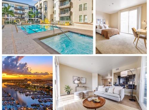 Spacious 3-Bedroom 3BTH Apt in Marina Del Rey! Pool, Hot Tub in Los Angeles