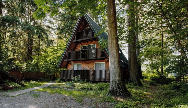 Spacious North Cascades Riverside A-Frame w/Mt Baker Views - Dog-Friendly in Concrete