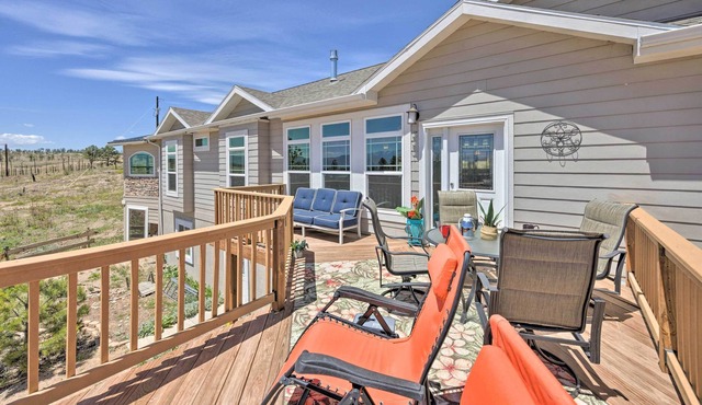 Spacious Retreat with Hot Tub & Mountain Views!