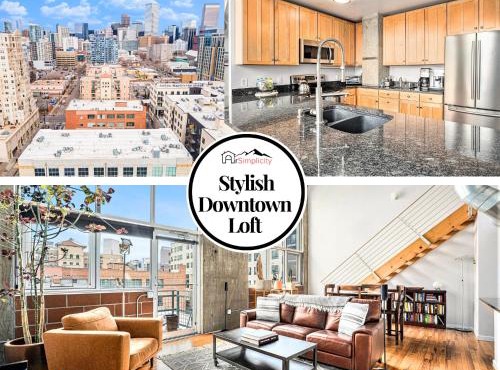 Stylish Loft with City Views in Prime Location in Denver