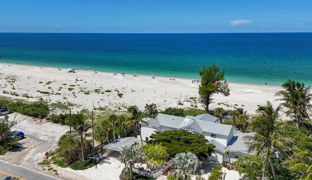 The Range Light Beach House, a 5-bedroom beachfront home in Boca Grande. in Boca Grande