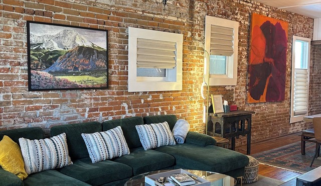 Tina's Place. A charming 2-bedroom brick house in downtown Denver.