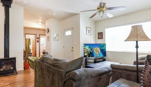 Tropical Volcano Escape with Lanai, Yard & Washer/Dryer