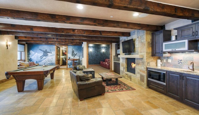 True Slope Side Ski-in/out | Pinnacle Lodge | Theater | Copper Luxury in Copper Mountain
