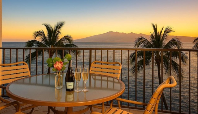 Valley Isle Oceanfront 2 BR Sleeps 5 Villas Peaceful Retreat Complimentary Car with 6 Nights VIR-508 by KBM