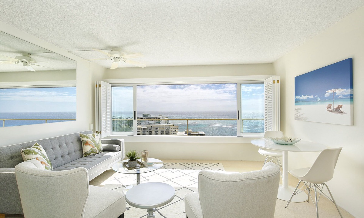 Diamond Head - Kapahulu - St. Louis Condo | Panoramic Oceanfront & Diamond Head views, just steps to beach. FREE Parking!