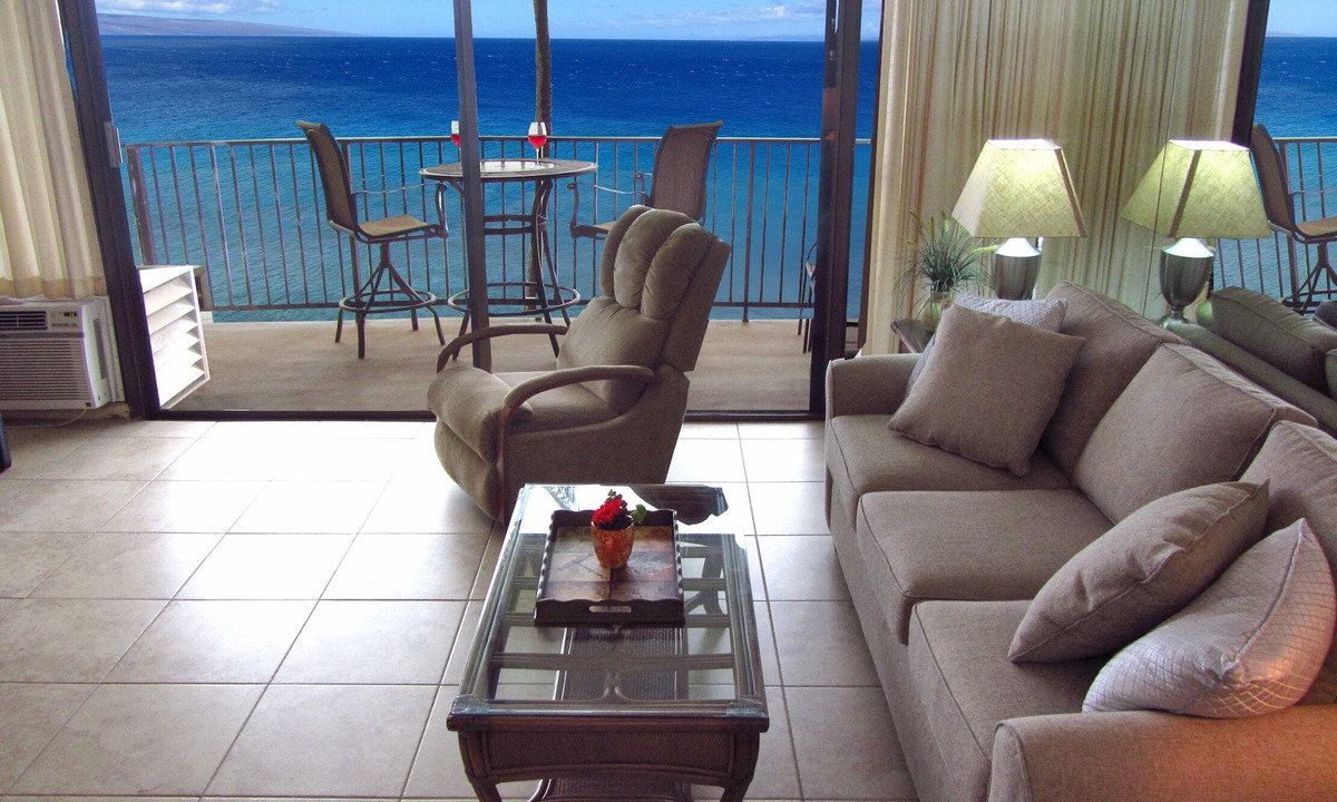 Honokowai Condo | SUMMER SPECIAL! Sunset and Whale Watching On Your Private Lanai! No Resort Fees!