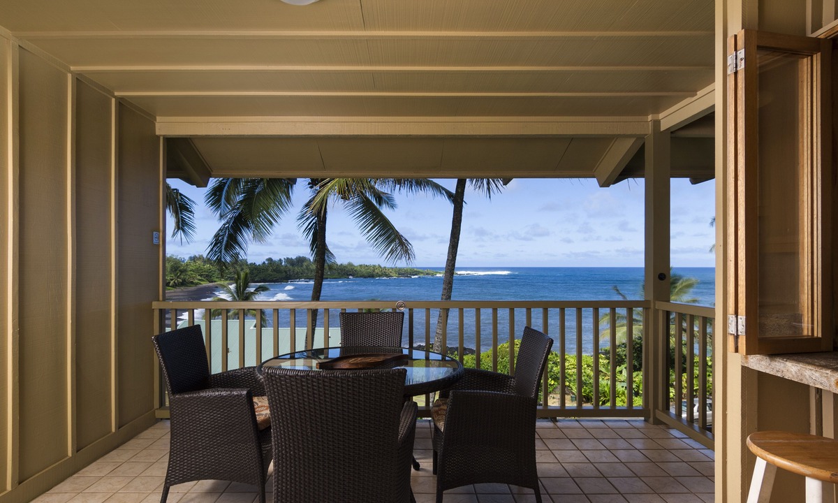 Hana Condo | Oceanview #203 at Hana Kai Maui - 1 Bedroom Upper Floor, Stunning View!