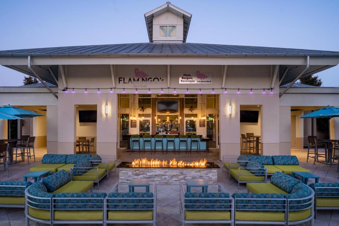 Florida Central Atlantic Coast Hotel | TownePlace Suites Orlando at FLAMINGO CROSSINGS Town Center, Western Entrance