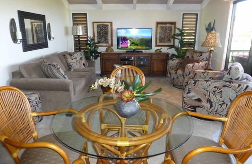 Wailea Condo | Wailea Ekolu #306 Panoramic Ocean Views on Wailea Golf Course, Wifi, A/C