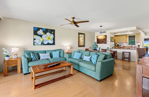 Kaanapali Condo | Panoramic Corner Ocean & Kaanapali Golf Views 1BR
