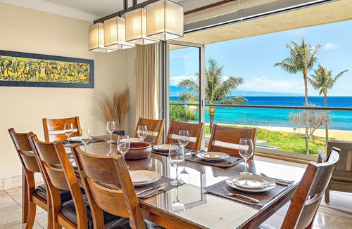 Kaanapali Condo | Maui Resort Rentals Dream Collection: Honua Kai Hokulani 202 – Direct Oceanfront 3BR w/BBQ on Wraparound Balcony