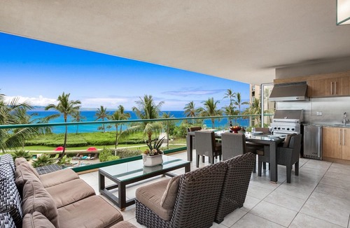 Honokowai Condo | Maui Resort Rentals: Honua Kai Konea 351, 3BR w/Direct Oceanfront Views + B.B.Q. on Balcony!
