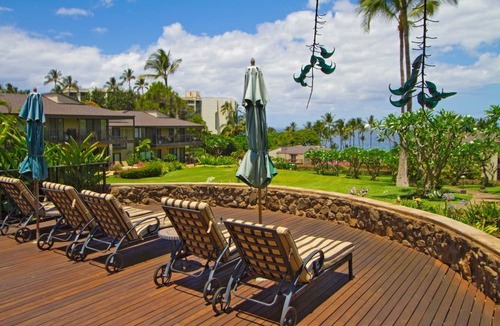 Wailea Condo | Spacious Modern Haven Just Steps from the Beach - Wailea Elua #908 -Lush Grounds