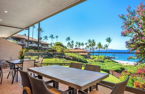 Wailea Condo | Makena Surf A204 | 3-Sided Ocean & Mountain Views, Beach Access & Turtle Reef