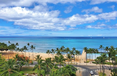 Waikiki Apartment | Waikiki Grand Hotel® 511 🕶 Ocean view Queen Studio w/Balcony, Pool & WiFi
