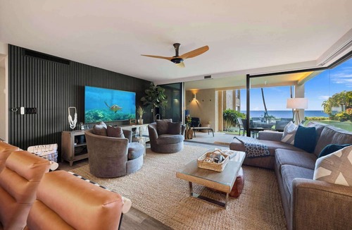 Wailea Condo | Ocean Views | Polo Beach Club Ground Floor Condo | Walk to Beach, Private Patio
